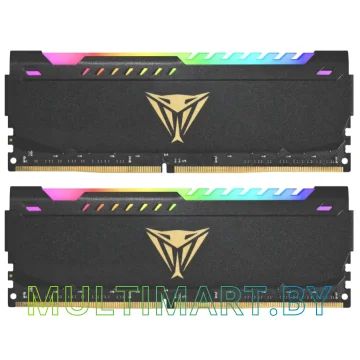 Оперативная память Patriot Viper Steel RGB 2x16GB DDR4 PC4-28800 (PVSR432G360C0K)